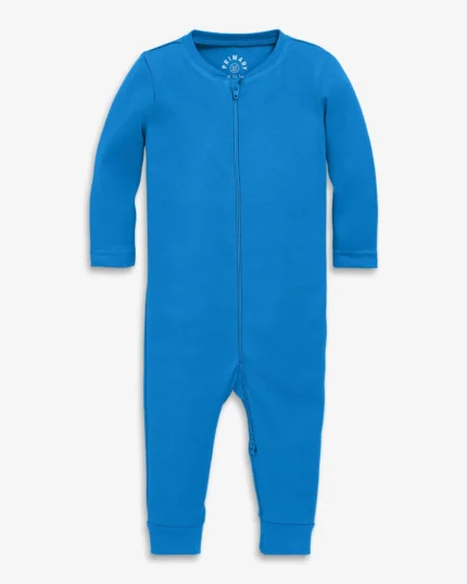 Baby organic zip romper